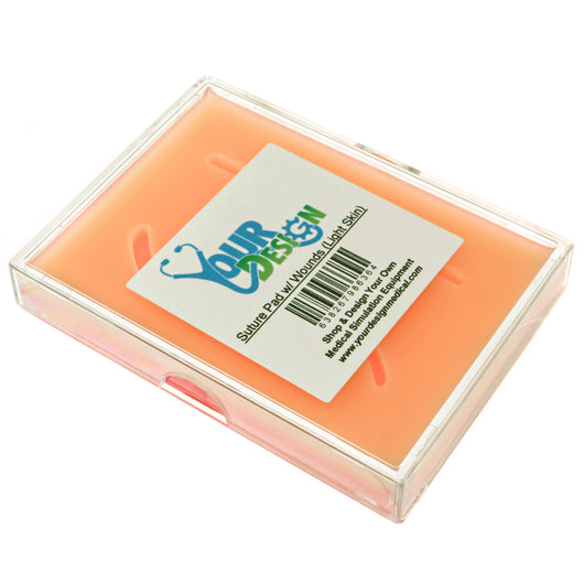 Pocket Suture Pad w/ Wounds (3.5 x 2.5