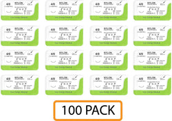 100x Pack of Nylon 4-0 Sutures FIRE SALE