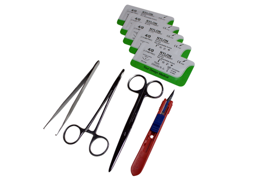 thumbnail image 2 of 4-Piece Minor Surgery Suture Set | Stainless Steel Forceps Kit From Pakistan 2 of 4